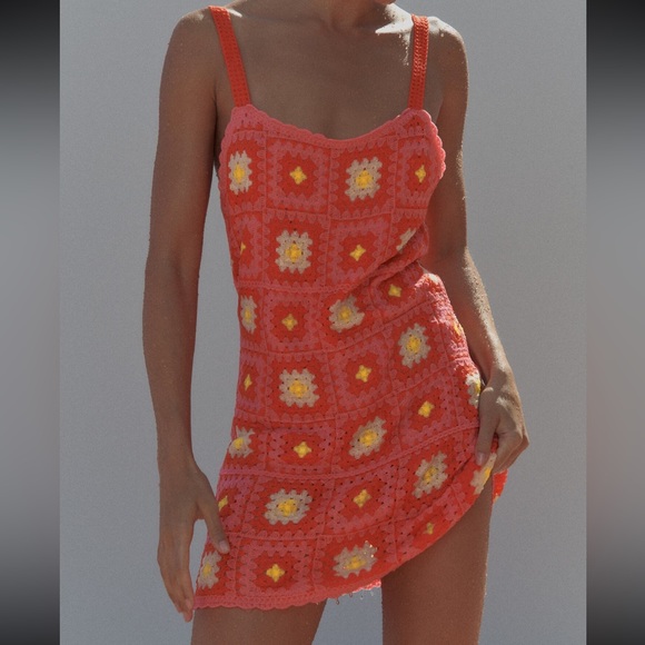 Zara Dresses Nwt Zara Crochet Dress Poshmark